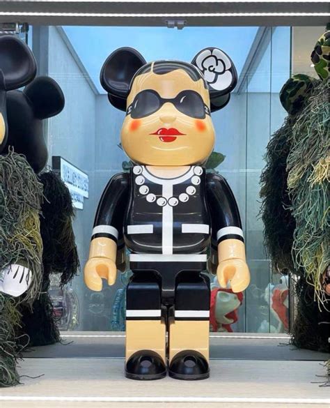 fake chanel bearbrick|chanel bearbrick for sale.